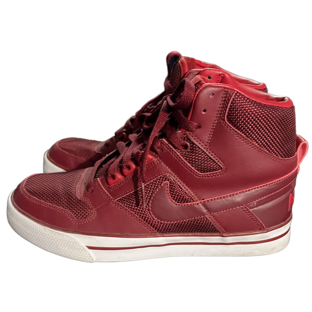Vintage RARE Nike Delta Force High AC Sneakers Red 370424 661 Mens Sz 7.5 - Picture 3 of 6